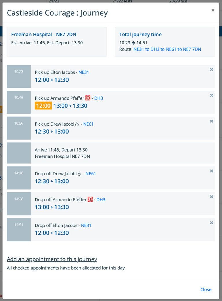 Ambulance scheduler